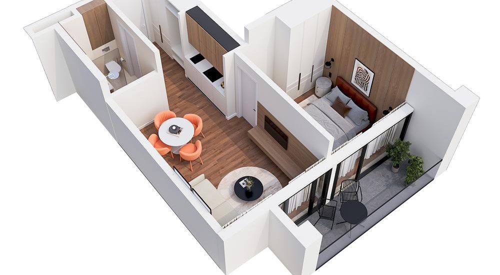 სასტუმროს სტილის უძრავი ქონება