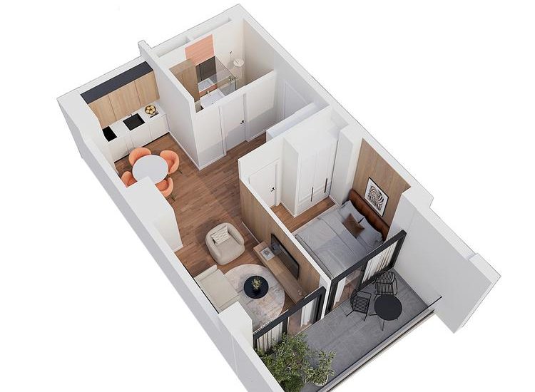 apartment with room service Georgia